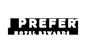 I Prefer Hotel Hotel Rewards logo on footer section. Link to external website.