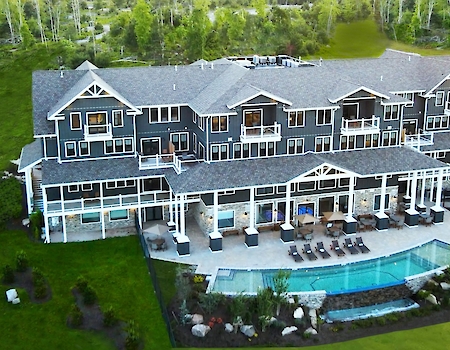 Aerial view of The Preserve Resort & Spa, RI