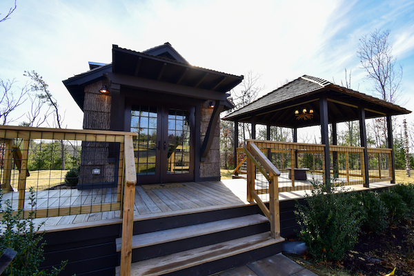 Cozy 1-bedroom tiny home at 10 Alexander Circle, with 1 bathroom, 450 sq. ft., part of The Preserve's luxury Rhode Island real estate, offering a private retreat.