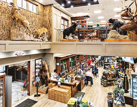 Inside The Sporting Shoppe at The Preserve