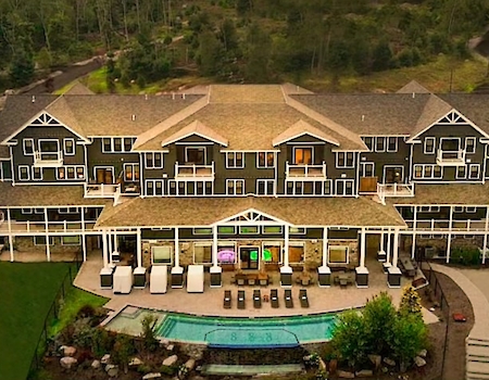 Aerial view of The Preserve Resort & Spa, Rhode Island